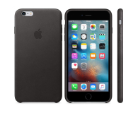 Apple iPhone 6s Plus Leather Case czarny - 259482 - zdjęcie 4